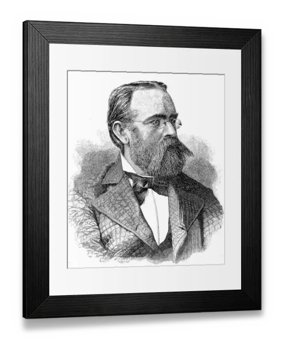 Framed Print : Josef Gabriel Rheinberger, 17 March 1839 - 25 November 1901 Framed Print : Josef Gabriel Rheinberger, 17 March 1839 - 25 November 1901