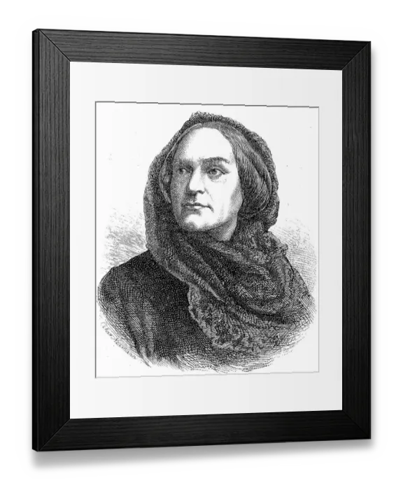 Framed Print : Antoinette Sophie Luise Schroeder