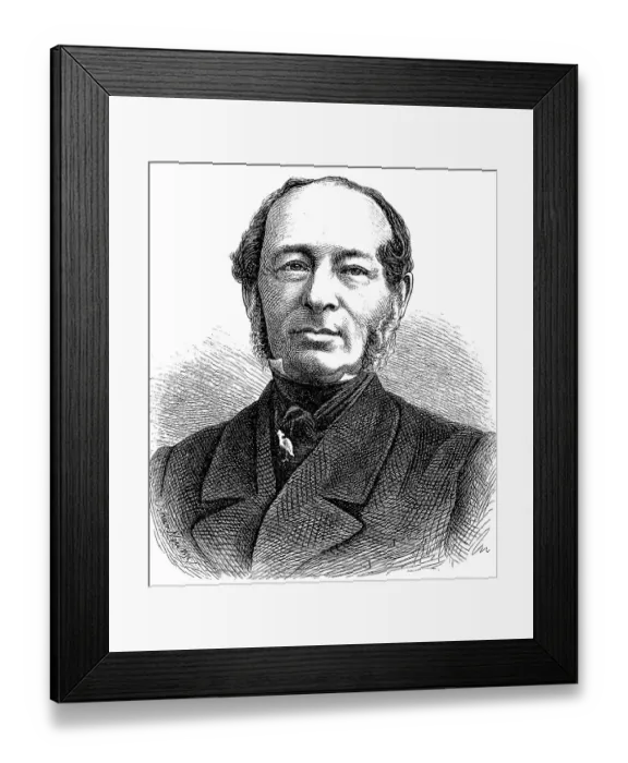 Framed Print : Johann Baptist Strauss, Johann Strauss