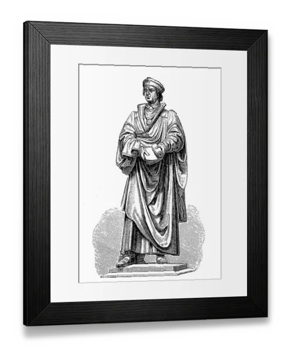 Framed Print : Johann Reuchlin, 29 January 1455 Framed Print : Johann Reuchlin, 29 January 1455