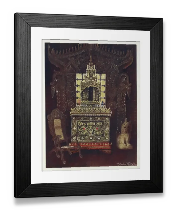 Framed Print : Furniture at the turn of the century 1900