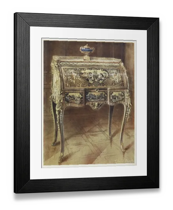 Framed Print : Furniture around the turn of the century 1900 Framed Print : Furniture around the turn of the century 1900