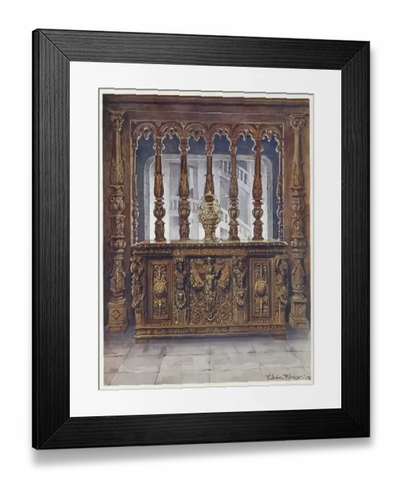 Framed Print : Furniture around the turn of the century 1900 Framed Print : Furniture around the turn of the century 1900