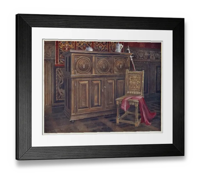 Framed Print : Furniture around the turn of the century 1900 Framed Print : Furniture around the turn of the century 1900
