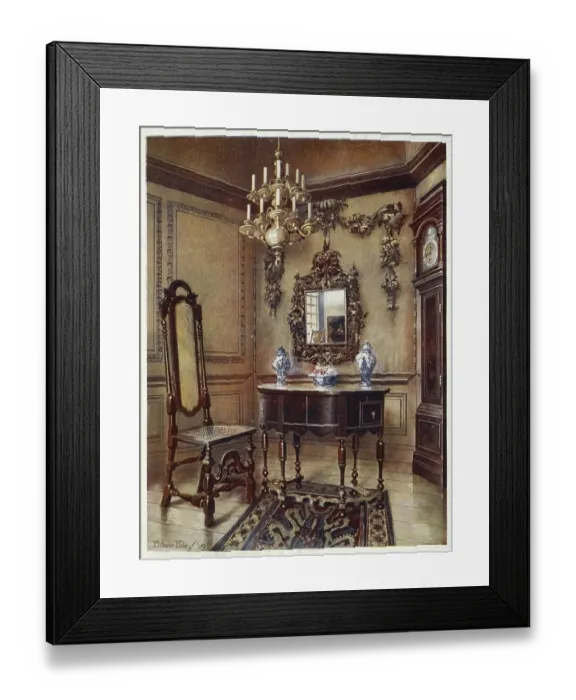 Framed Print : Furniture around the turn of the century 1900 Framed Print : Furniture around the turn of the century 1900