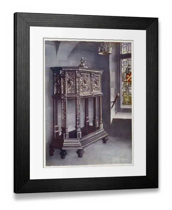 Framed Print : Furniture around the turn of the century 1900