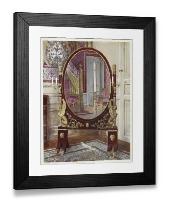 Framed Print : Furniture at the turn of the century 1900