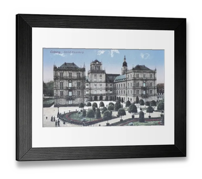 Framed Print : Historic, digitally restored reproduction from a 19th century original