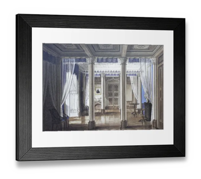Framed Print : Historic, digitally restored reproduction from a 19th century original