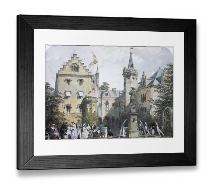 Framed Print : Historic, digitally restored reproduction from a 19th century original Framed Print : Historic, digitally restored reproduction from a 19th century original