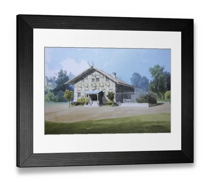 Framed Print : Historic, digitally restored reproduction from a 19th century original Framed Print : Historic, digitally restored reproduction from a 19th century original