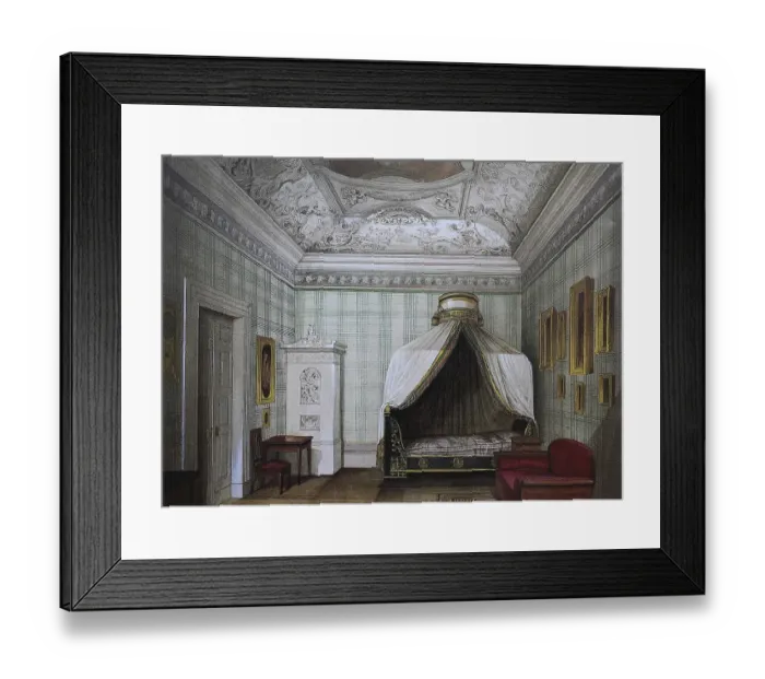 Framed Print : Historic, digitally restored reproduction from a 19th century original