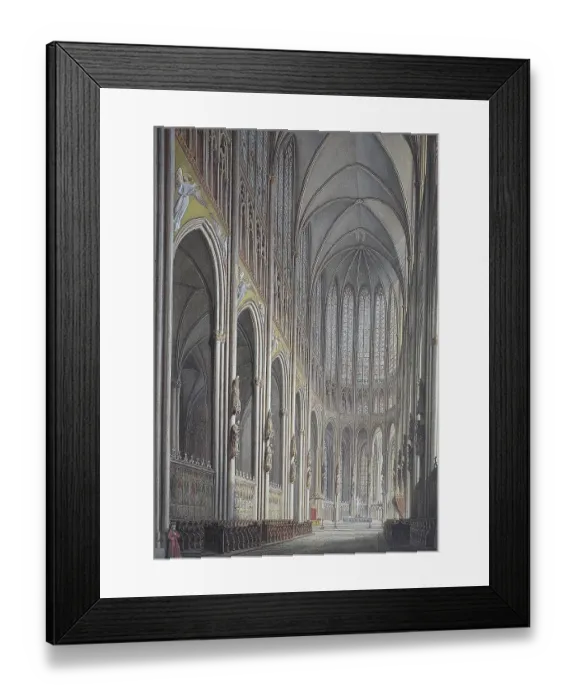 Framed Print : Historical, digitally restored reproduction from a 19th century original