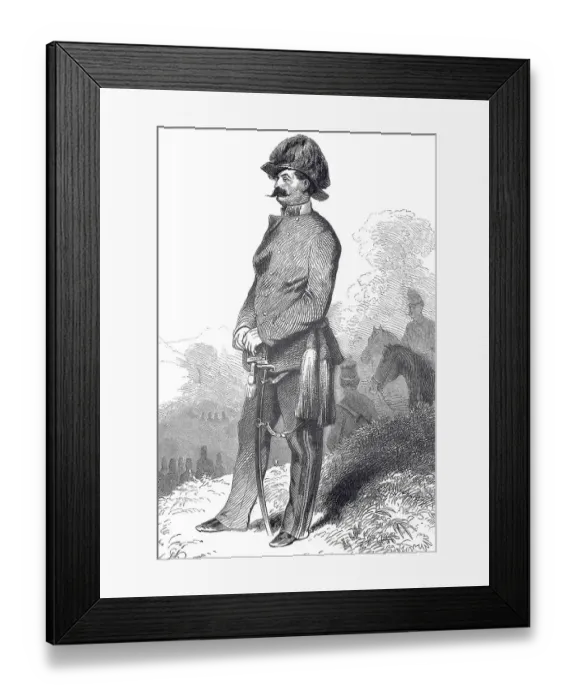 Framed Print : Historical, digitally restored reproduction from a 19th century original Framed Print : Historical, digitally restored reproduction from a 19th century original