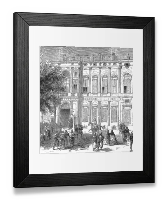 Framed Print : Historical, digitally restored reproduction from a 19th century original Framed Print : Historical, digitally restored reproduction from a 19th century original