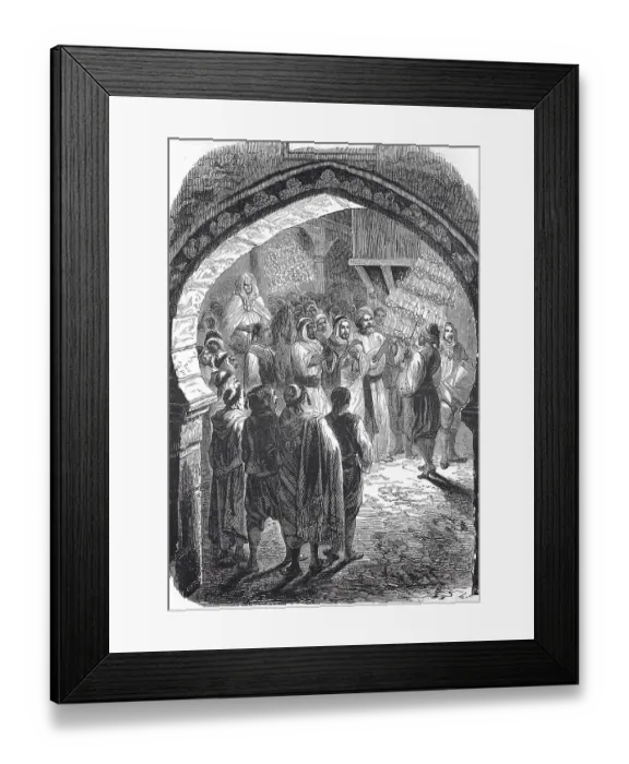 Framed Print : Historical, digitally restored reproduction from a 19th century original Framed Print : Historical, digitally restored reproduction from a 19th century original