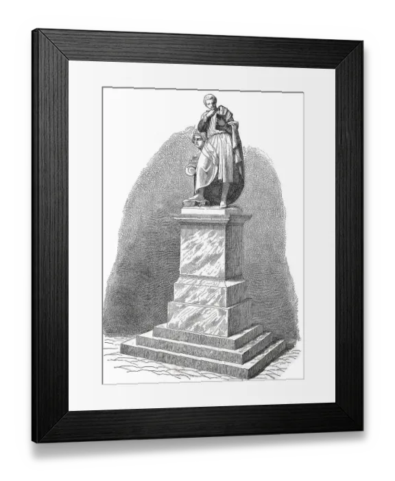 Framed Print : Historical, digitally restored reproduction from a 19th century original Framed Print : Historical, digitally restored reproduction from a 19th century original