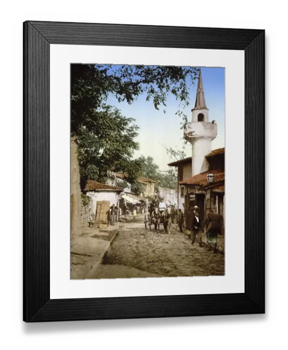 Framed Print : District Scutari, Istanbul, Turkey Framed Print : District Scutari, Istanbul, Turkey