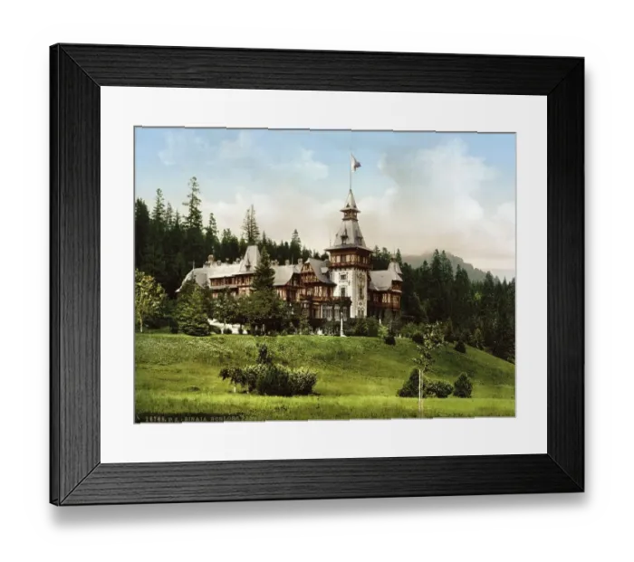 Framed Print : Pelesch Castle, Peles, Sinaia, Romania Framed Print : Pelesch Castle, Peles, Sinaia, Romania