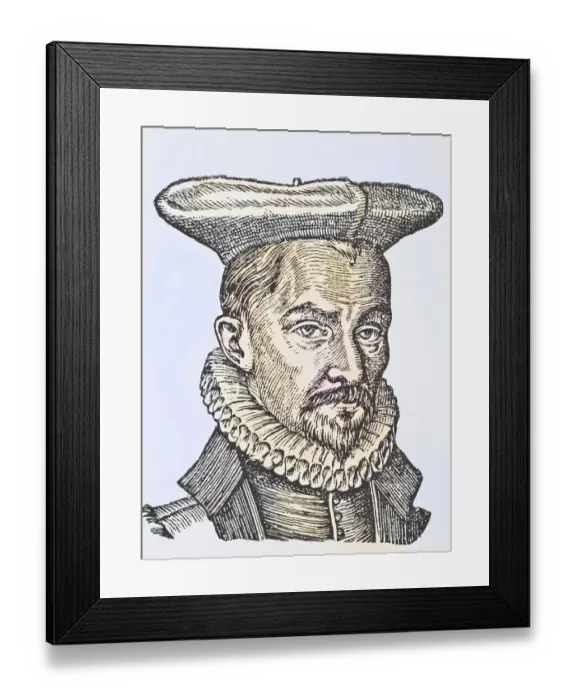 Framed Print : Pierre Pithou, also known as Petrus Pithoeus Framed Print : Pierre Pithou, also known as Petrus Pithoeus