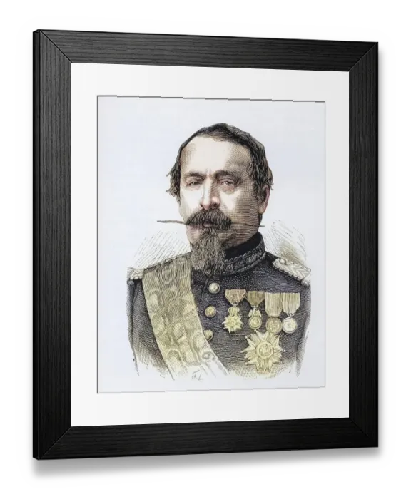 Framed Print : Napoleon III of France 1808 to 1873