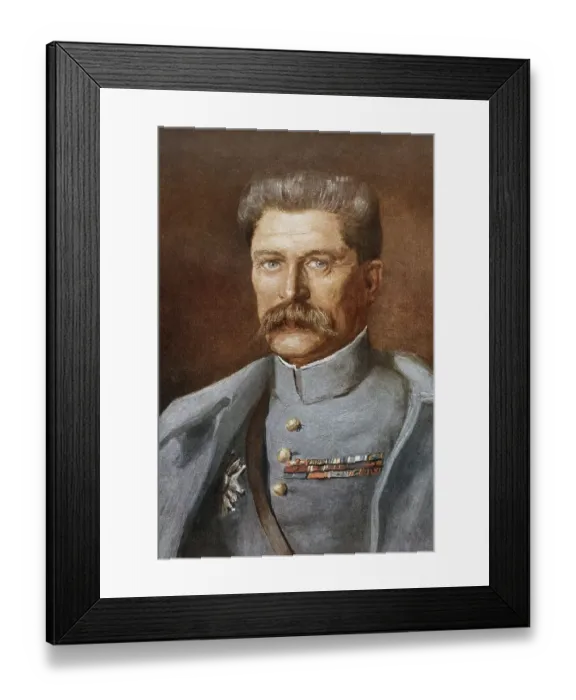 Framed Print : General Auguste Edouard Hirschauer 1857 to 1943