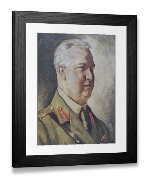 Framed Print : General Sir Arthur William Currie Framed Print : General Sir Arthur William Currie