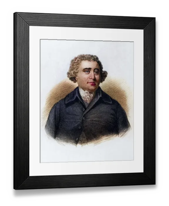 Framed Print : Charles James Fox (1749-1806), English Whig politician (liberalist) Framed Print : Charles James Fox (1749-1806), English Whig politician (liberalist)