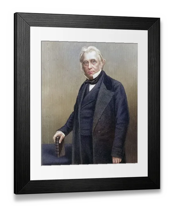 Framed Print : Thomas Babington Macaulay, 1st Baron Macaulay (1800-1859) Framed Print : Thomas Babington Macaulay, 1st Baron Macaulay (1800-1859)