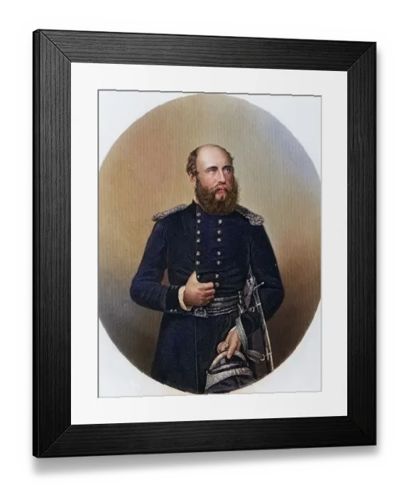 Framed Print : George William Frederick Charles