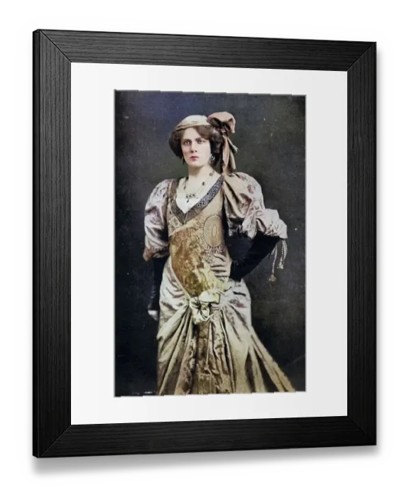 Framed Print : Lily Brayton (1876-1953) English actress