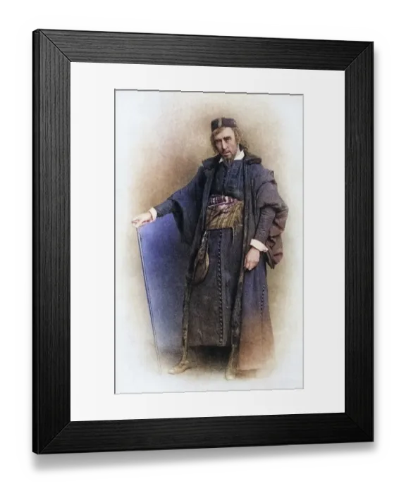 Framed Print : Henry Irving (1838-1905), English actor and director Framed Print : Henry Irving (1838-1905), English actor and director