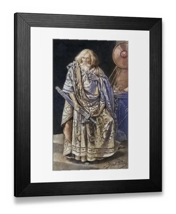 Framed Print : Henry Irving (1838-1905) English actor and director