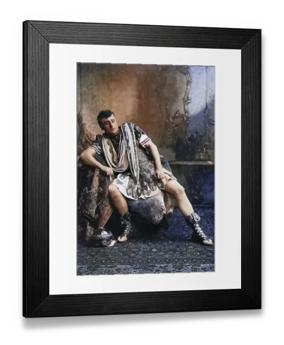 Framed Print : (George) Osmond Tearle (1852-1901) English actor and director and outstanding Shakespearean actor