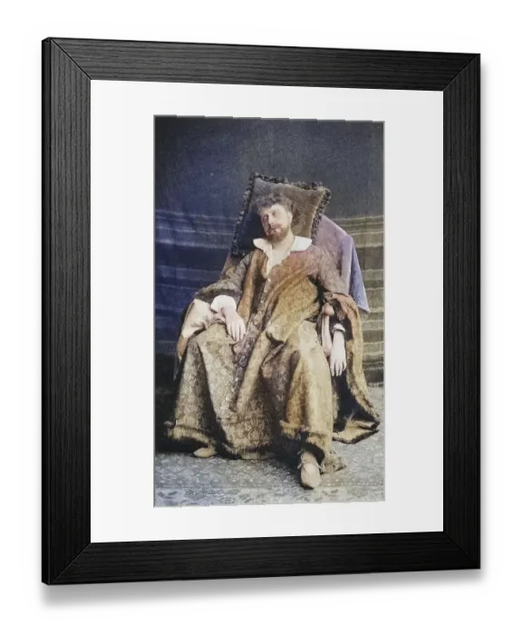 Framed Print : (George) Osmond Tearle (1852-1901) English actor and director and outstanding Shakespearean actor