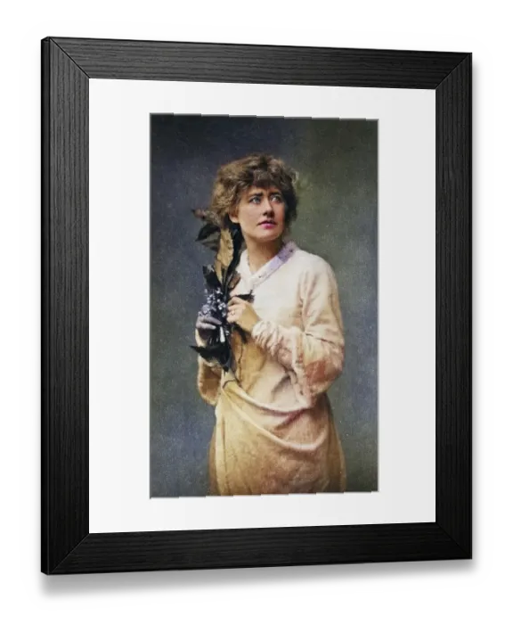 Framed Print : Ellen Alice Terry (1847-1928) English actress