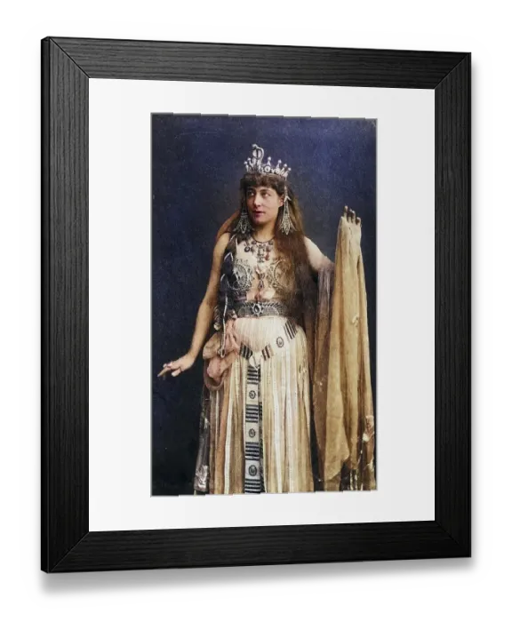 Framed Print : Lillie Langtry (1853-1929) English socialite and actress who first appeared on stage in 1881