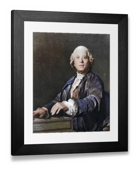 Framed Print : Christoph Willibald Gluck (1714-1787) Framed Print : Christoph Willibald Gluck (1714-1787)