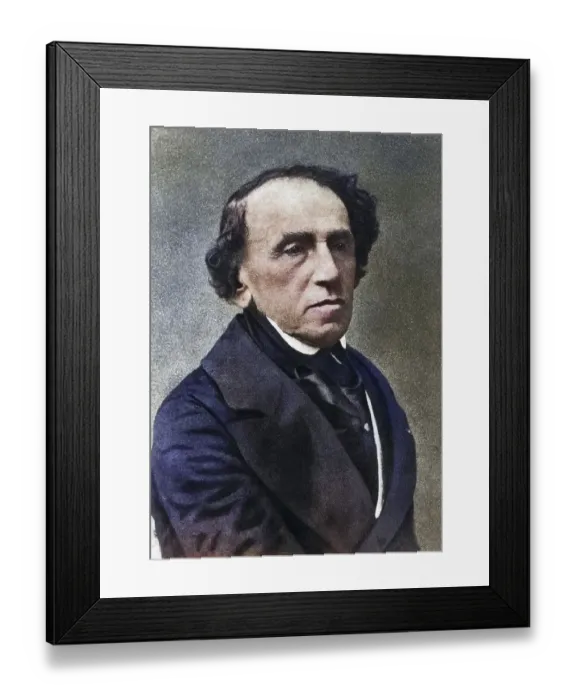 Framed Print : Giacomo Meyerbeer (1791-1864) (Jakob Liebmann Beer) Framed Print : Giacomo Meyerbeer (1791-1864) (Jakob Liebmann Beer)