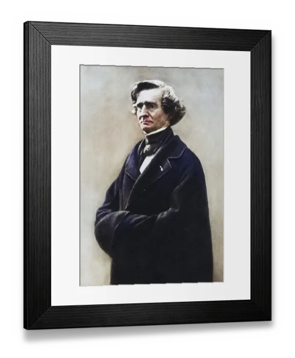 Framed Print : (Louis) Hector Berlioz (1803-1865) Framed Print : (Louis) Hector Berlioz (1803-1865)