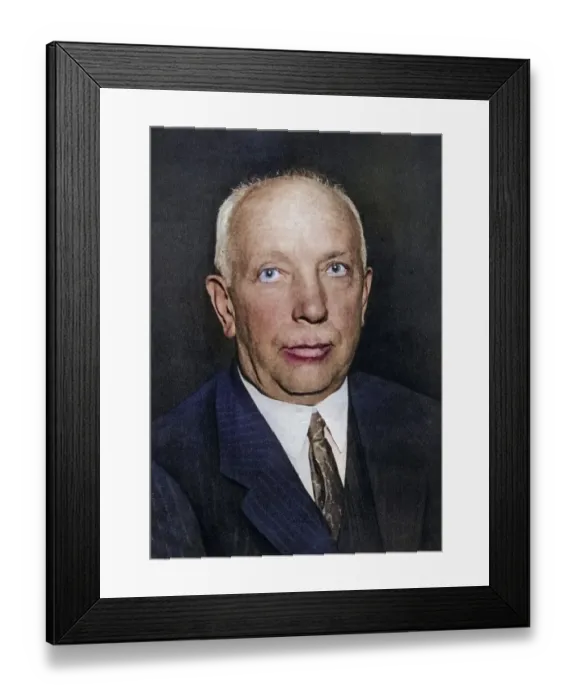 Framed Print : Richard (George) Strauss (1864-1949) Framed Print : Richard (George) Strauss (1864-1949)