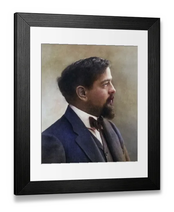 Framed Print : (Achille) Claude Debussy (1862-1919)