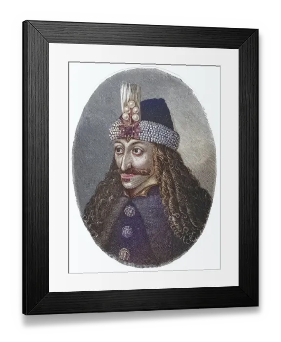 Framed Print : Vlad Tepes (Vlad IV, the Impaler)