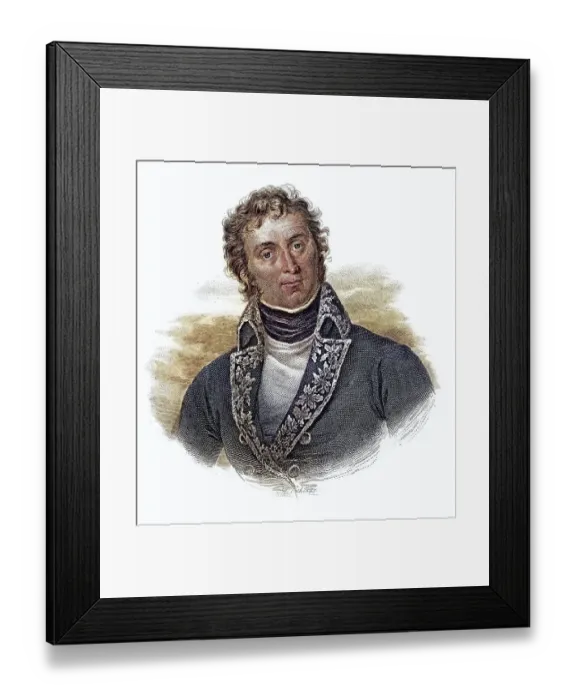 Framed Print : Andre Massena (1758-1817), French soldier Framed Print : Andre Massena (1758-1817), French soldier