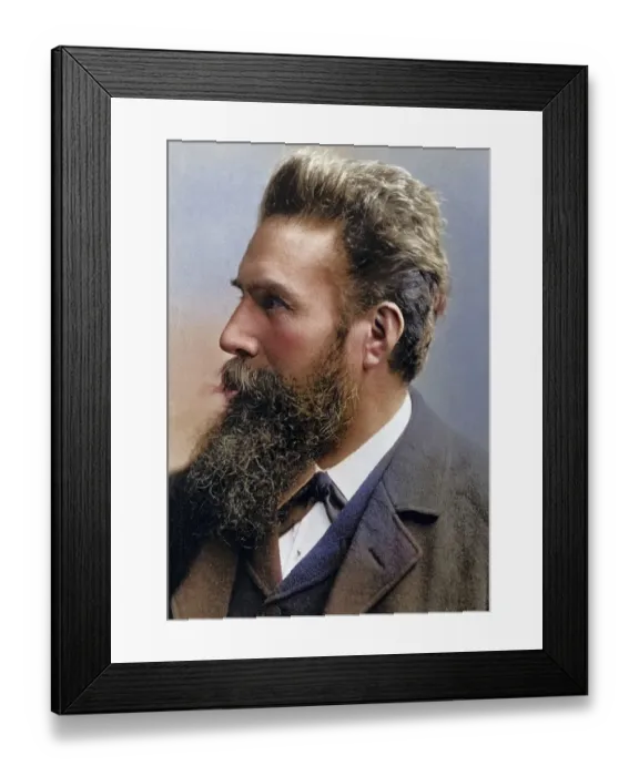 Framed Print : Wilhelm Konrad von Roentgen (1845-1923) Framed Print : Wilhelm Konrad von Roentgen (1845-1923)