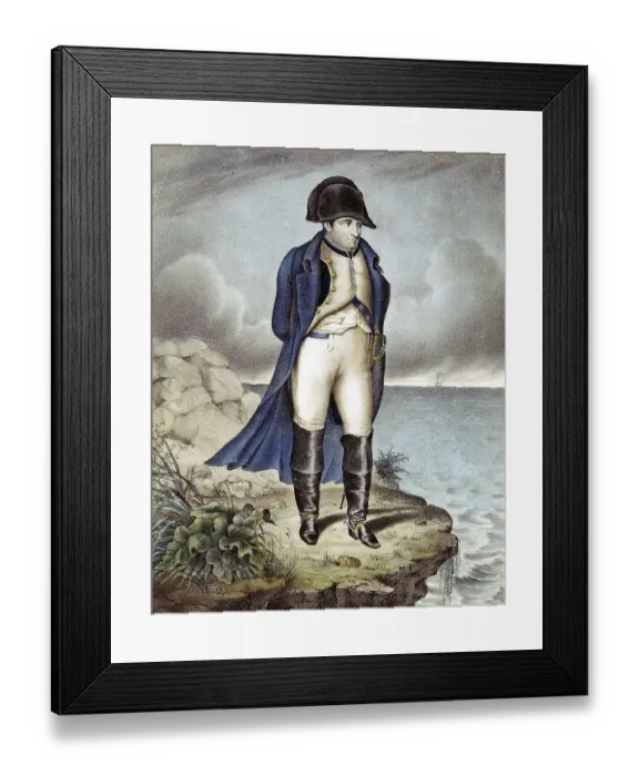 Framed Print : Napoleon I (Napoleon Bonaparte) 1769-1821