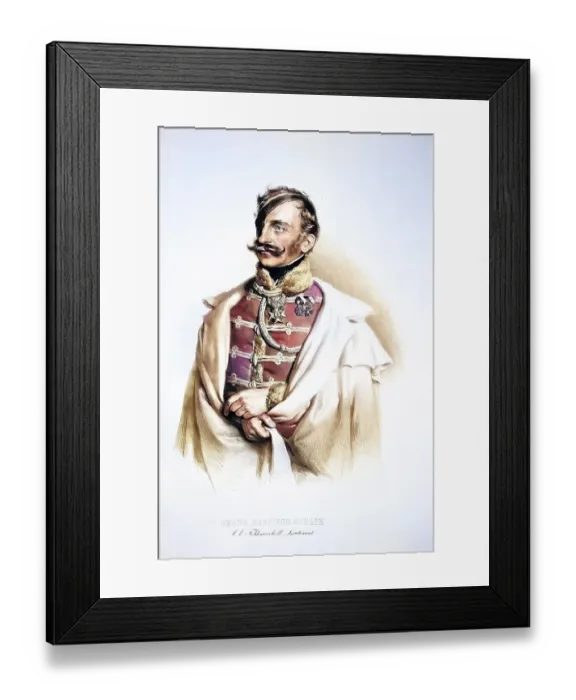 Framed Print : Franz Joseph Heinrich Graf Schlik zu Bassano und Weisskirchen (born 23 May 1789 in Prague) Framed Print : Franz Joseph Heinrich Graf Schlik zu Bassano und Weisskirchen (born 23 May 1789 in Prague)