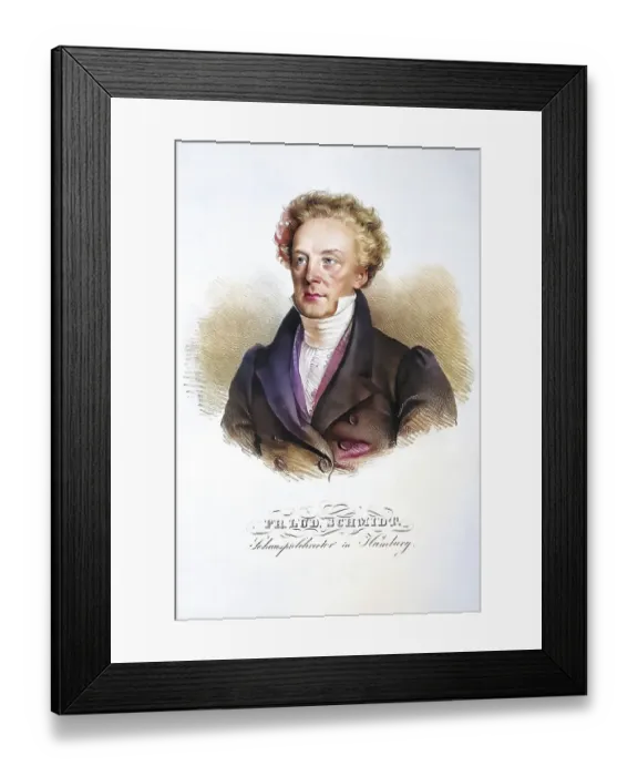 Framed Print : Franz Ludwig Schmidt (1772-1841) Framed Print : Franz Ludwig Schmidt (1772-1841)
