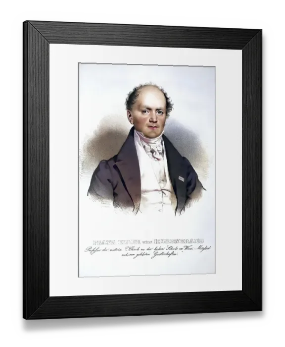 Framed Print : Franz Edler von Hildenbrand (1789-1849) Framed Print : Franz Edler von Hildenbrand (1789-1849)