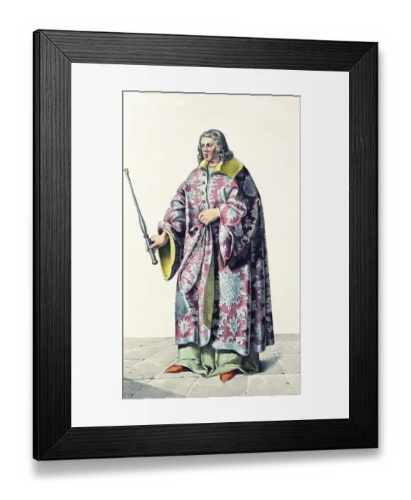 Framed Print : Geza I (born around 1044 to 1048)